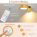 Lightsjoy 3 Pack Picture Lights for Wall Rechargeable - Image 4