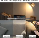 Lightess 2 x Rechargeable RGB Wall Lights - Image 3