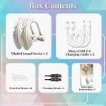 HIBRIQ Rechargeable Hearing Amplifier Invisible In Ear - Image 8