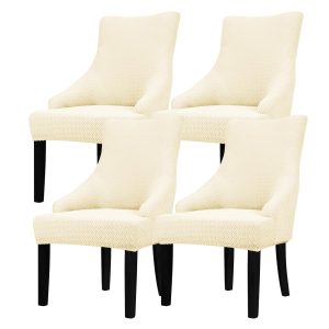 4 x Dining Chair Covers Seat Chair Covers 4 x Dining Chair Covers Seat Premium